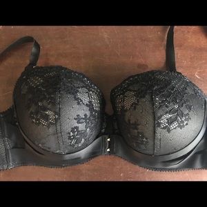 Torrid Push Up Demi Bra Black NWT